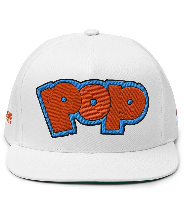 Flat Bill Cap - POP! | Hat | Buy Online | GRAPHIC T-SHIRTS