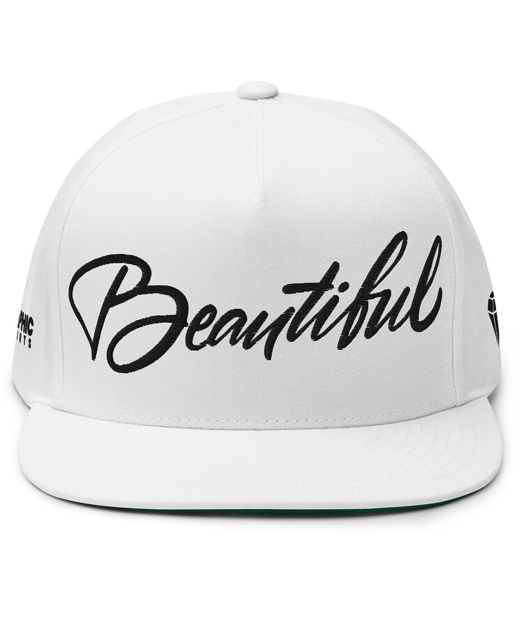 Flat Bill Cap - Beautiful | Hat | Buy Online | GRAPHIC T-SHIRTS