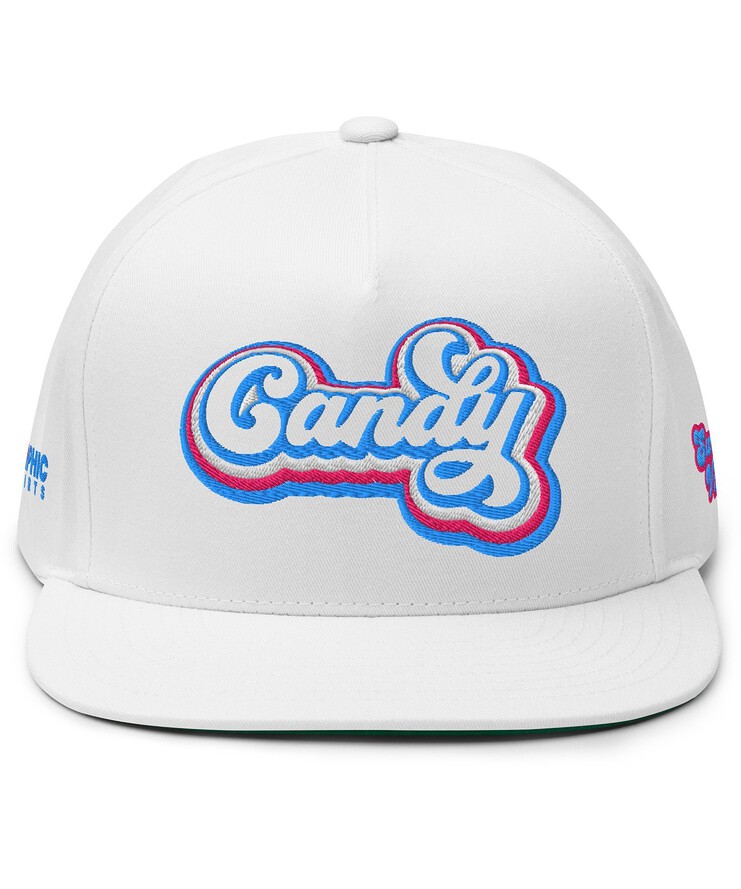 Flat Bill Cap - CANDY | Hat | Buy Online | GRAPHIC T-SHIRTS