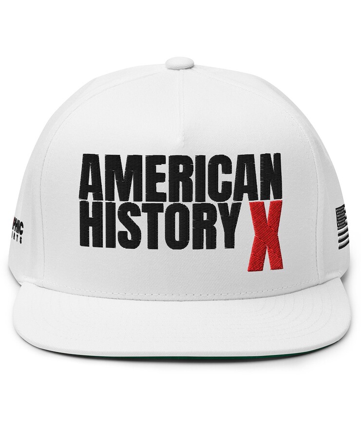 Flat Bill Cap - AMERICAN HISTORY X | Hat | Buy Online | GRAPHIC T-SHIRTS