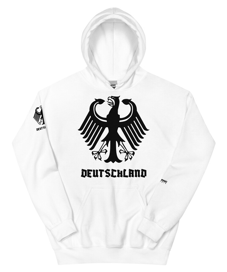 Unisex Heavy Premium Hoodie - Deutschland [German Adler] | Hoodie | Buy Online | GRAPHIC T-SHIRTS