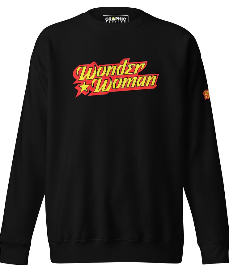 Women's Premium Sweatshirt - Wonder Woman | Sweatshirt | Buy Online | GRAPHIC T-SHIRTS