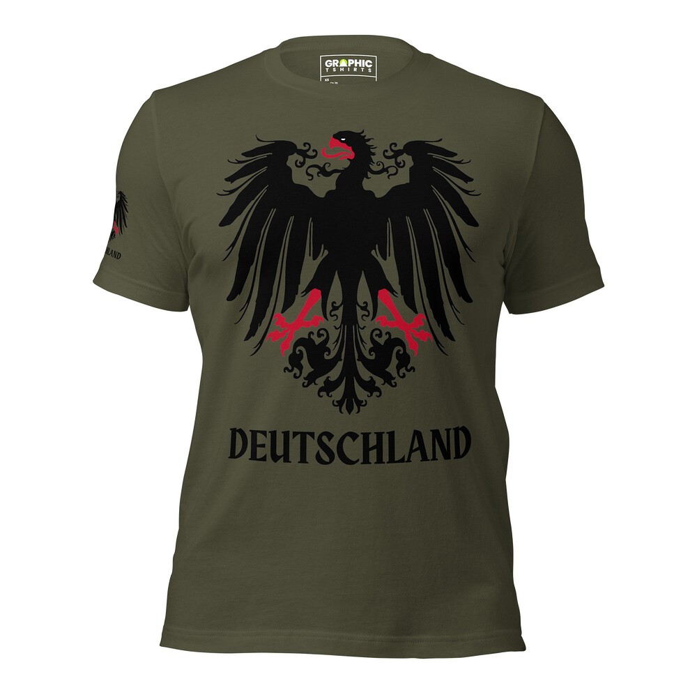 Unisex Crew Neck T-Shirt - Deutschland — GRAPHIC T-SHIRTS