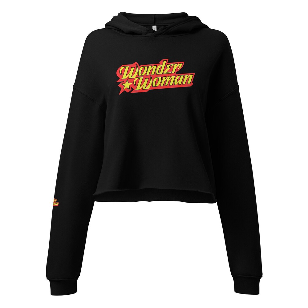 Women's Crop Hoodie - Wonder Woman — GRAPHIC T-SHIRTS