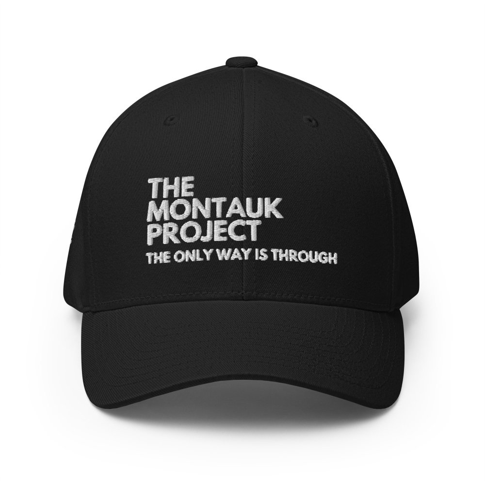 Structured Flexfit Cap - The Montauk Project. The Only Way Is Through — GRAPHIC T-SHIRTS