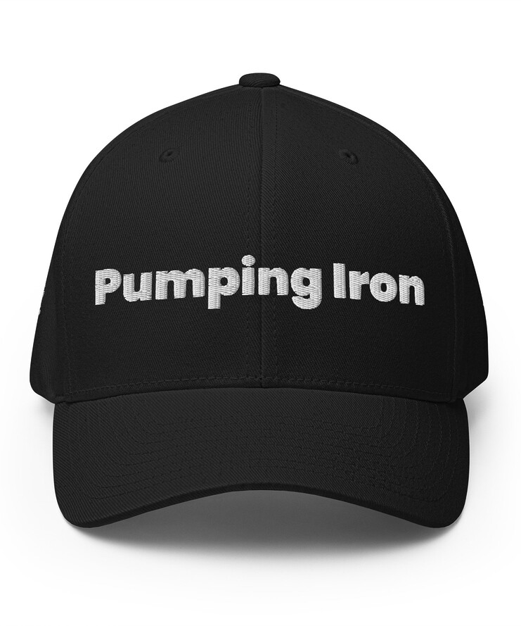 Structured Flexfit Cap - Pumping Iron | Hat | Buy Online | GRAPHIC T-SHIRTS