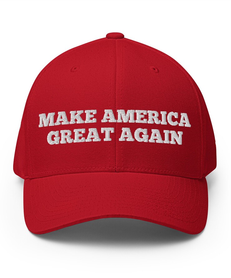Structured Flexfit Cap - MAKE AMERICA GREAT AGAIN | Hat | Buy Online | GRAPHIC T-SHIRTS