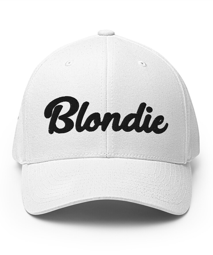 Structured Flexfit Cap - Blondie | Hat | Buy Online | GRAPHIC T-SHIRTS