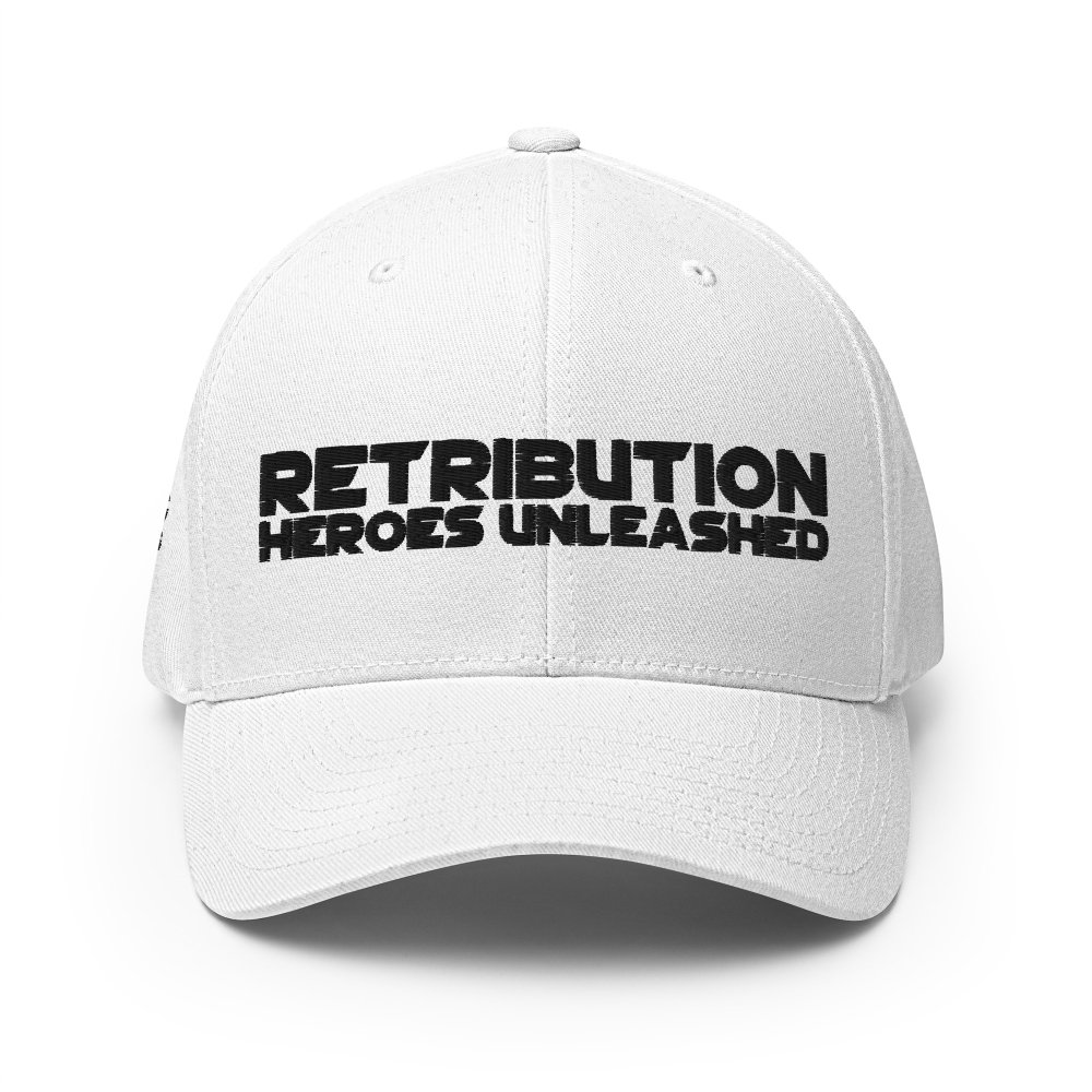 Structured Flexfit Cap - Retribution Heroes Unleashed Series — GRAPHIC T-SHIRTS