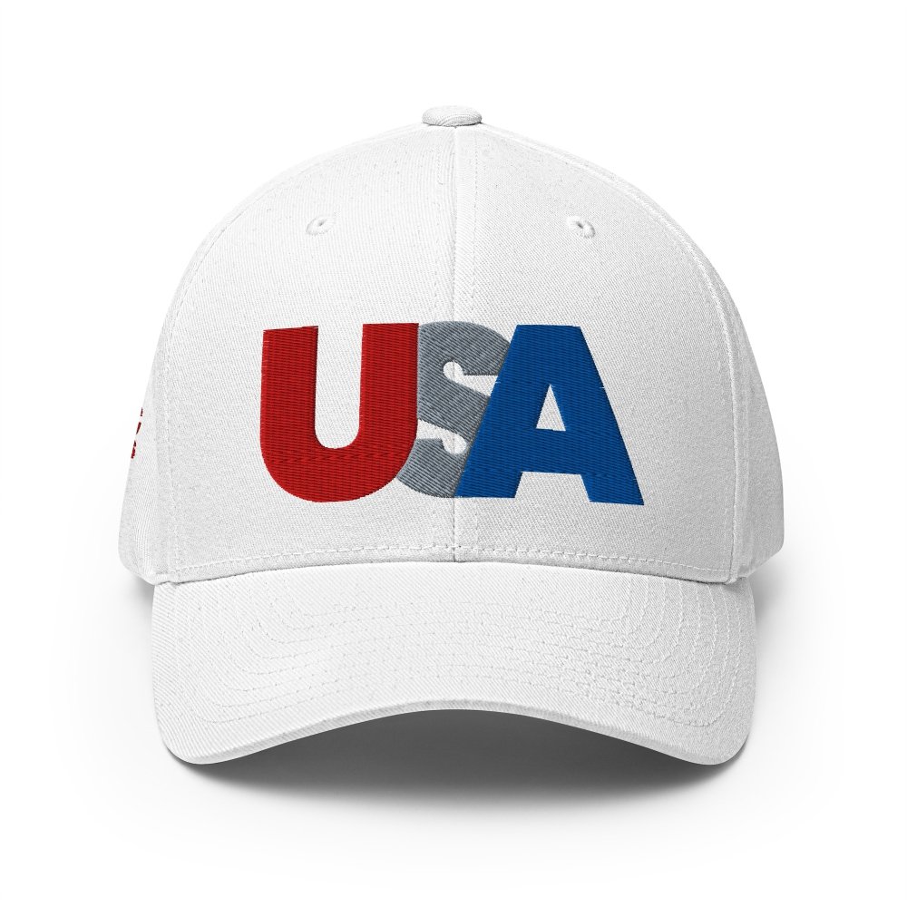 Structured Flexfit Cap - USA — GRAPHIC T-SHIRTS