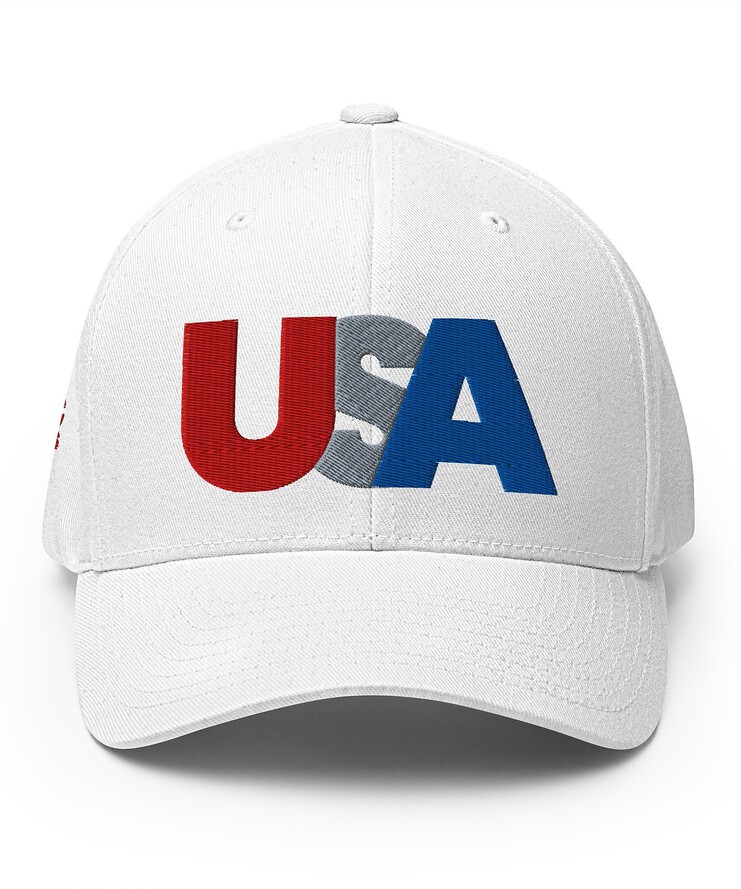 Structured Flexfit Cap - USA | Hat | Buy Online | GRAPHIC T-SHIRTS