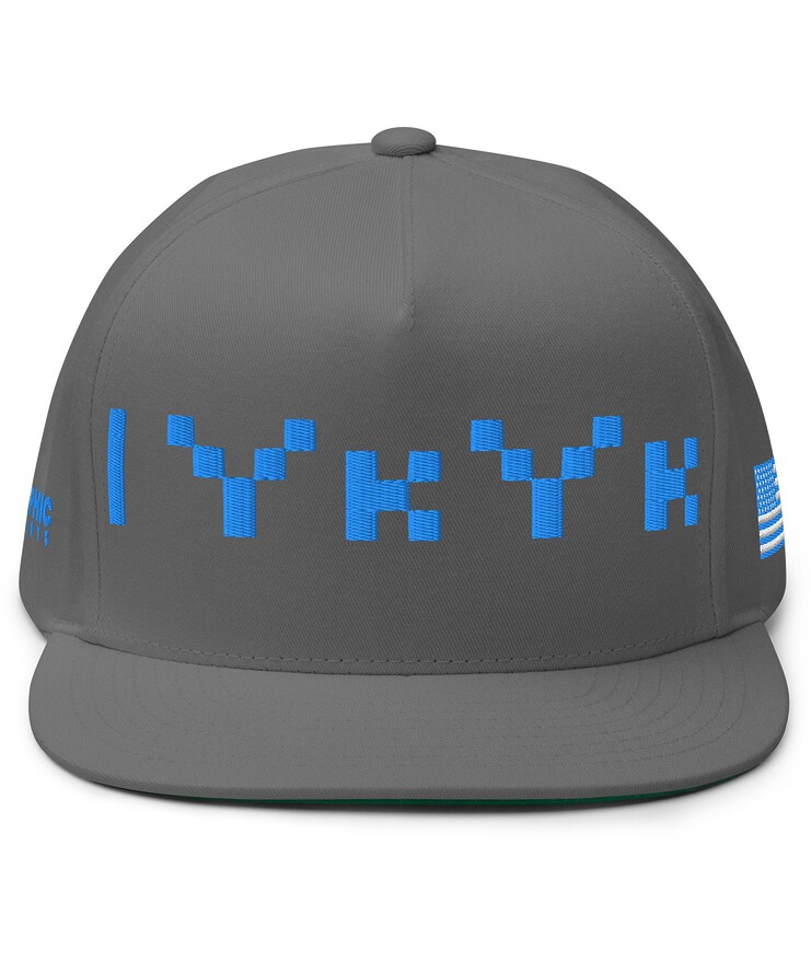 Flat Bill Cap - IYKYK [IF YOU KNOW YOU KNOW] | Hat | Buy Online | GRAPHIC T-SHIRTS