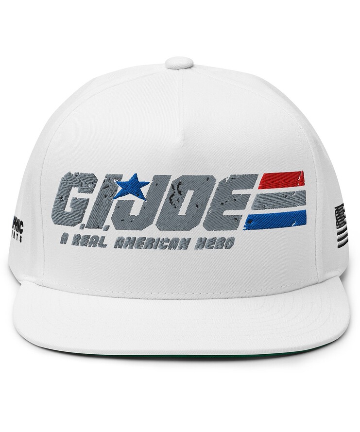 Flat Bill Cap - G.I. JOE [A REAL AMERICAN HERO] | Hat | Buy Online | GRAPHIC T-SHIRTS