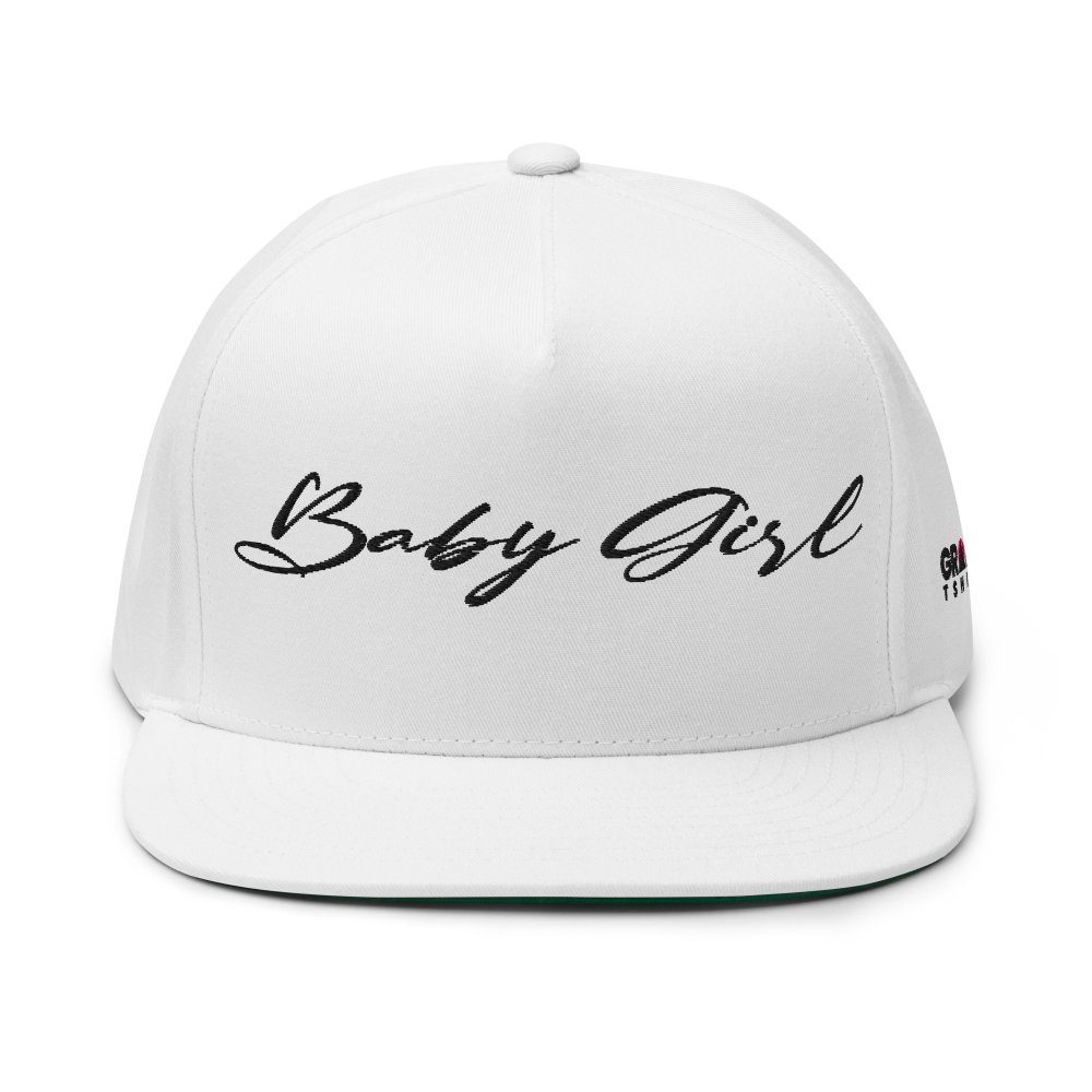 Flat Bill Cap - Baby Girl — GRAPHIC T-SHIRTS