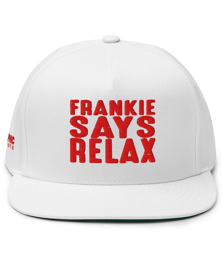 Flat Bill Cap - Frankie Says Relax | Hat | Buy Online | GRAPHIC T-SHIRTS