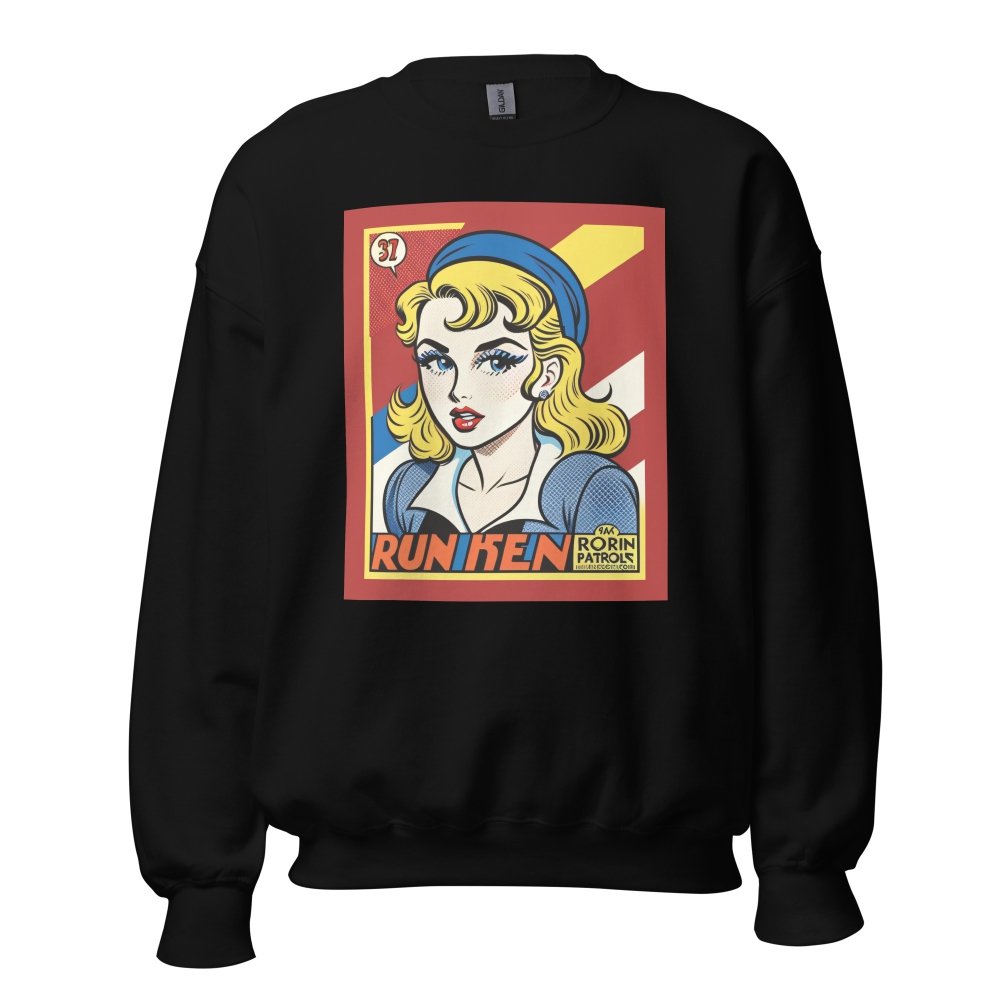 Unisex Crew Neck Sweatshirt - Vintage American Comic Series v.49 — GRAPHIC T-SHIRTS