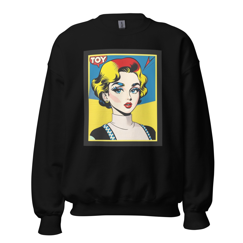 Unisex Crew Neck Sweatshirt - Vintage American Comic Series v.30
