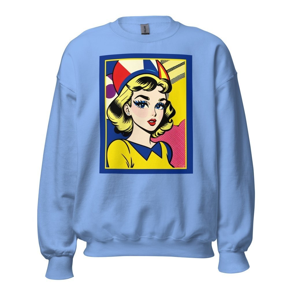 Unisex Crew Neck Sweatshirt - Vintage American Comic Series v.34 — GRAPHIC T-SHIRTS