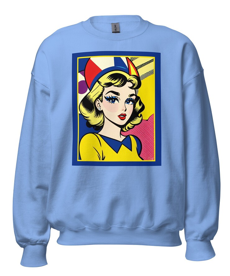 Unisex Crew Neck Sweatshirt - Vintage American Comic Series v.34 | Sweatshirt | Buy Online | GRAPHIC T-SHIRTS