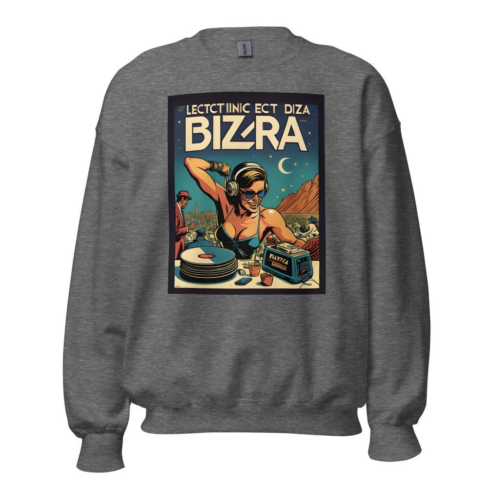 Unisex Crew Neck Sweatshirt - Ibiza Night Club Heroes Comic Series v.17 — GRAPHIC T-SHIRTS