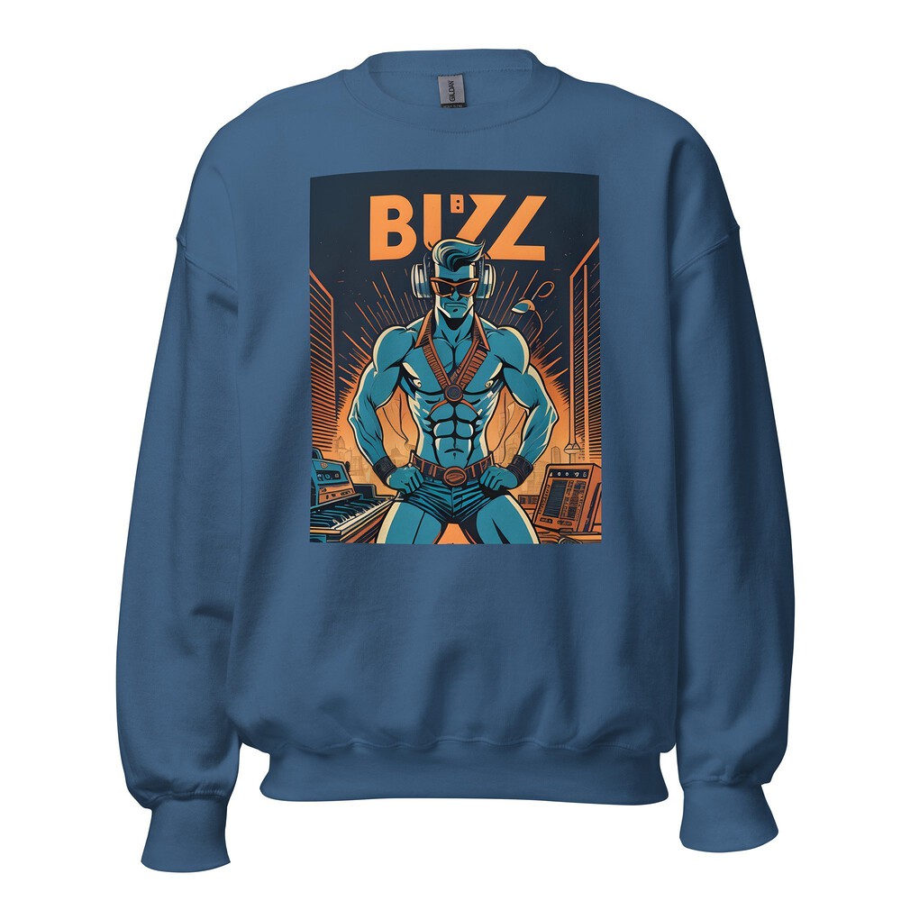 Unisex Crew Neck Sweatshirt - Ibiza Night Club Heroes Comic Series v.15 — GRAPHIC T-SHIRTS