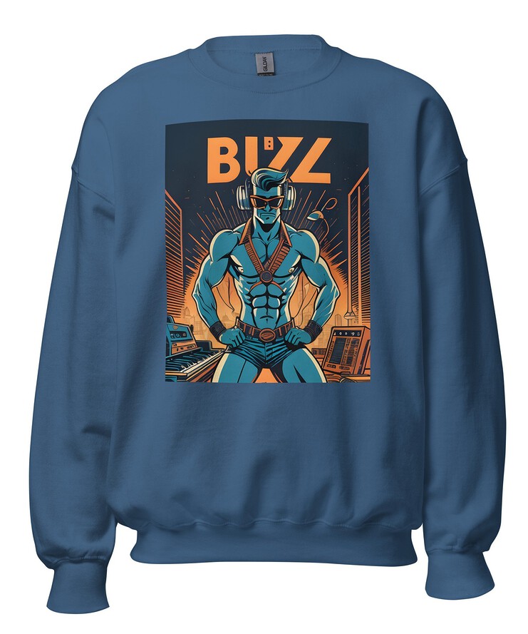 Unisex Crew Neck Sweatshirt - Ibiza Night Club Heroes Comic Series v.15 | Sweatshirt | Buy Online | GRAPHIC T-SHIRTS