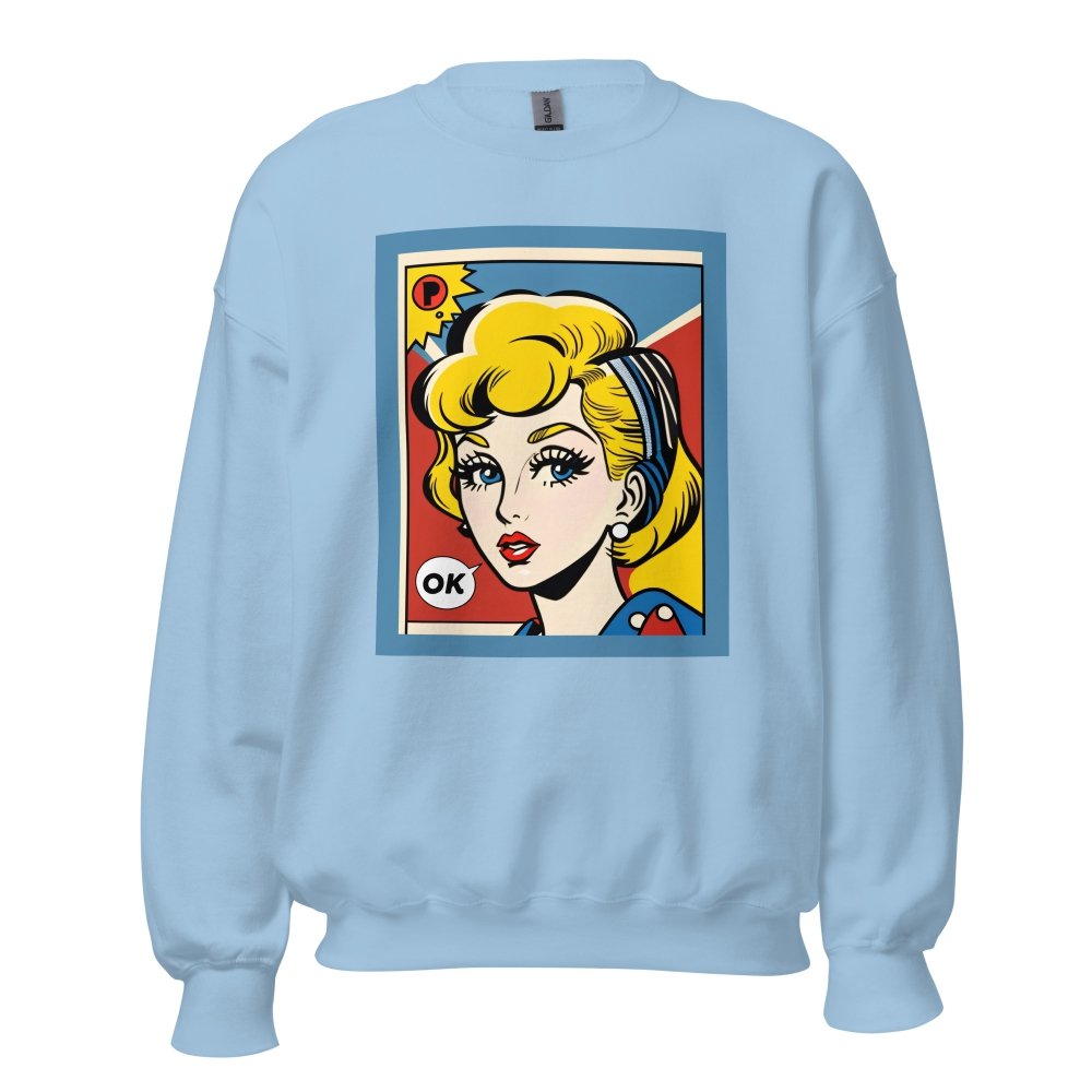 Unisex Crew Neck Sweatshirt - Vintage American Comic Series v.50 — GRAPHIC T-SHIRTS