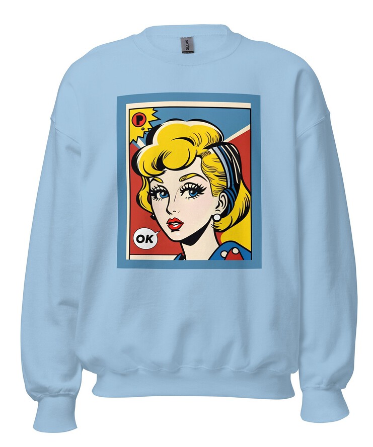 Unisex Crew Neck Sweatshirt - Vintage American Comic Series v.50 | Sweatshirt | Buy Online | GRAPHIC T-SHIRTS