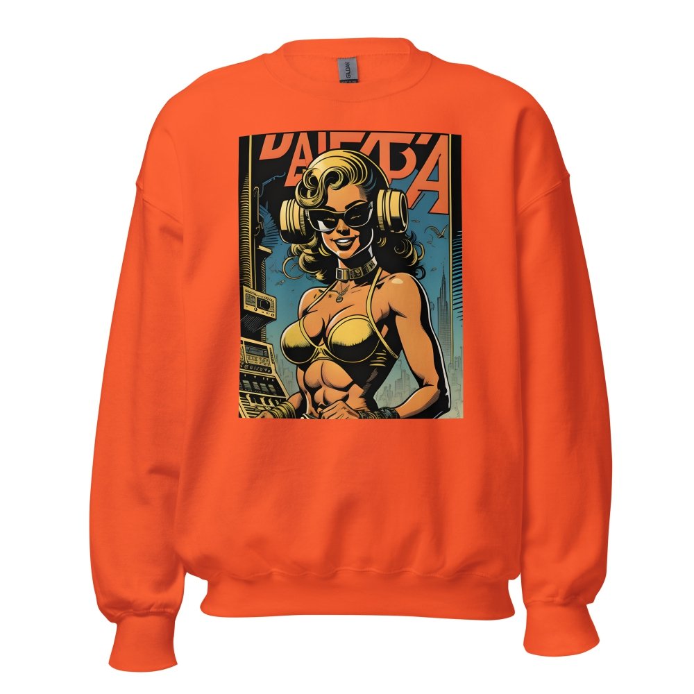 Unisex Crew Neck Sweatshirt - Ibiza Night Club Heroes Comic Series v.16 — GRAPHIC T-SHIRTS