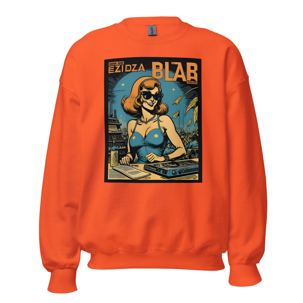 Unisex Crew Neck Sweatshirt - Ibiza Night Club Heroes Comic Series v.13