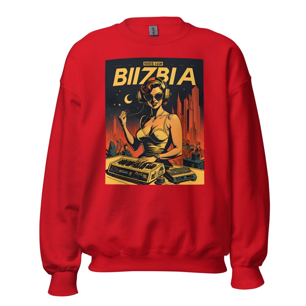 Unisex Crew Neck Sweatshirt - Ibiza Night Club Heroes Comic Series v.22 — GRAPHIC T-SHIRTS