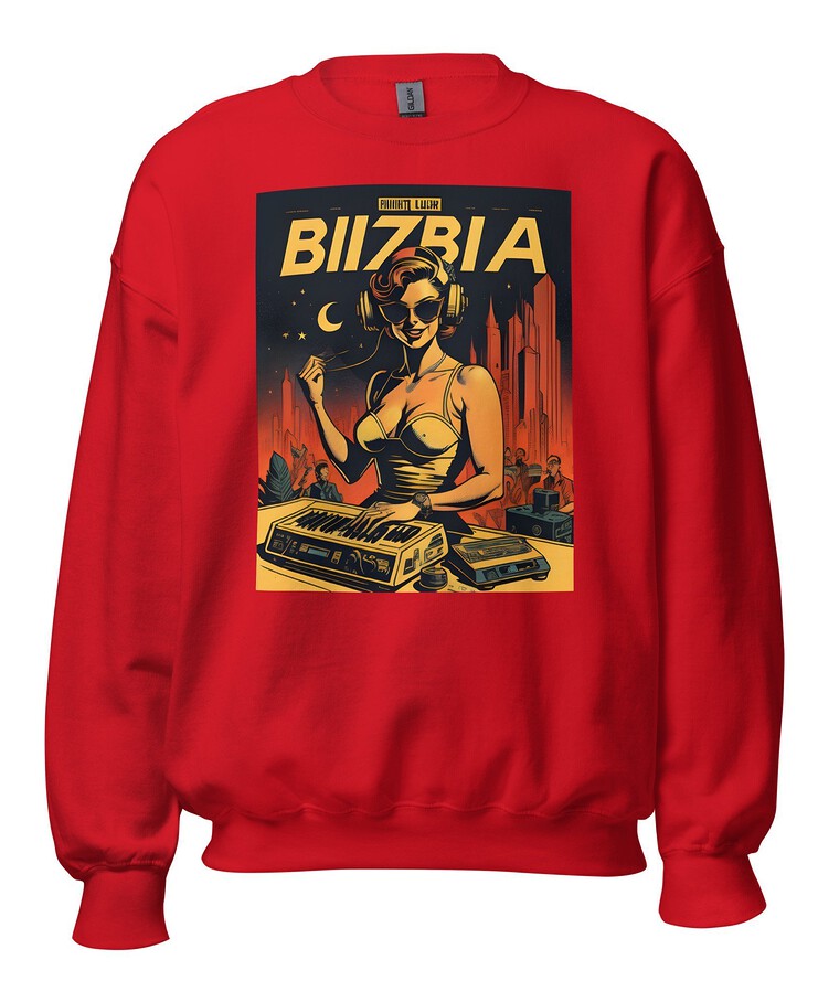 Unisex Crew Neck Sweatshirt - Ibiza Night Club Heroes Comic Series v.22 | Sweatshirt | Buy Online | GRAPHIC T-SHIRTS