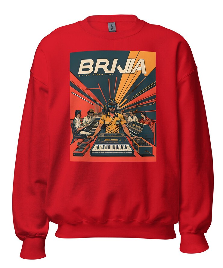 Unisex Crew Neck Sweatshirt - Ibiza Night Club Heroes Comic Series v.6 | Sweatshirt | Buy Online | GRAPHIC T-SHIRTS