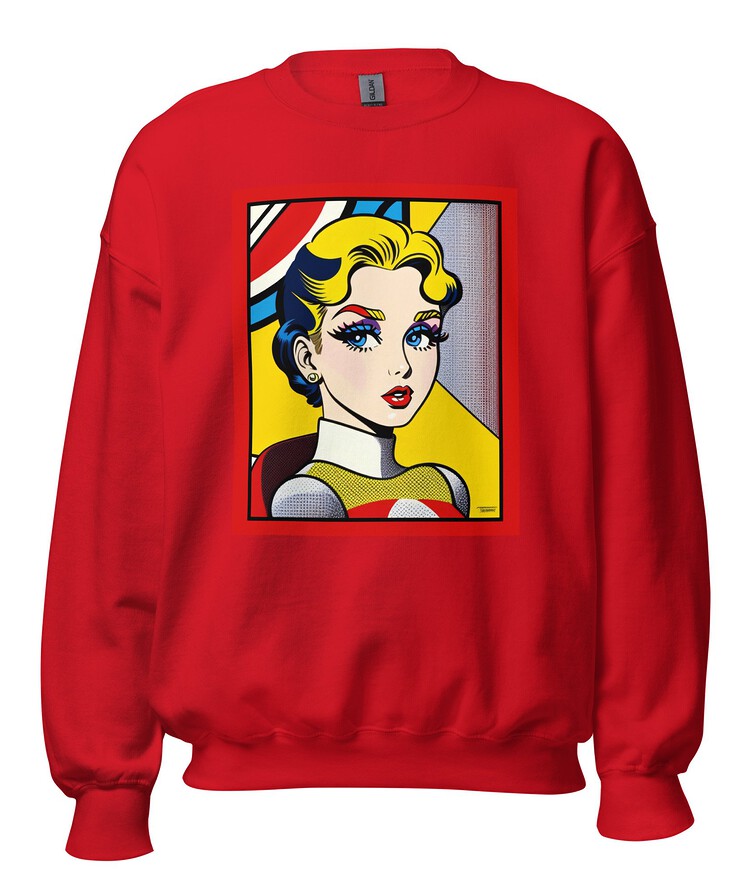 Unisex Crew Neck Sweatshirt - Vintage American Comic Series v.45 | Sweatshirt | Buy Online | GRAPHIC T-SHIRTS