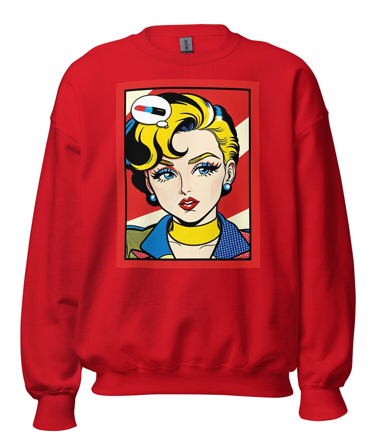 Unisex Crew Neck Sweatshirt - Vintage American Comic Series v.42 | Sweatshirt | Buy Online | GRAPHIC T-SHIRTS
