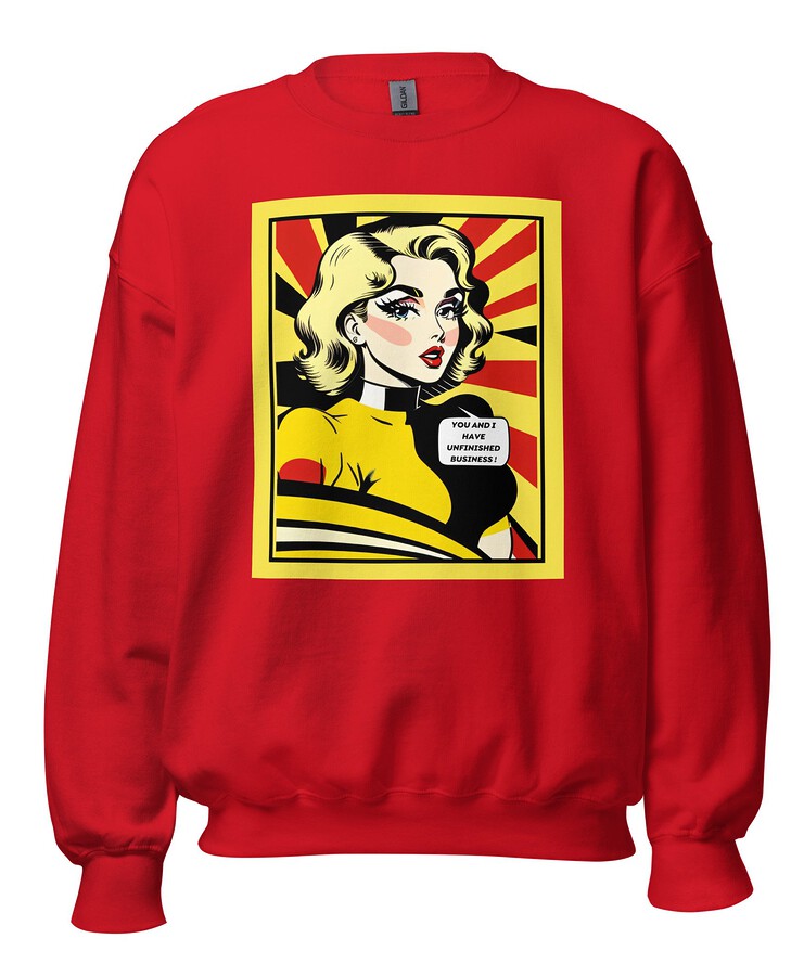 Unisex Crew Neck Sweatshirt - Vintage American Comic Series v.37 | Sweatshirt | Buy Online | GRAPHIC T-SHIRTS