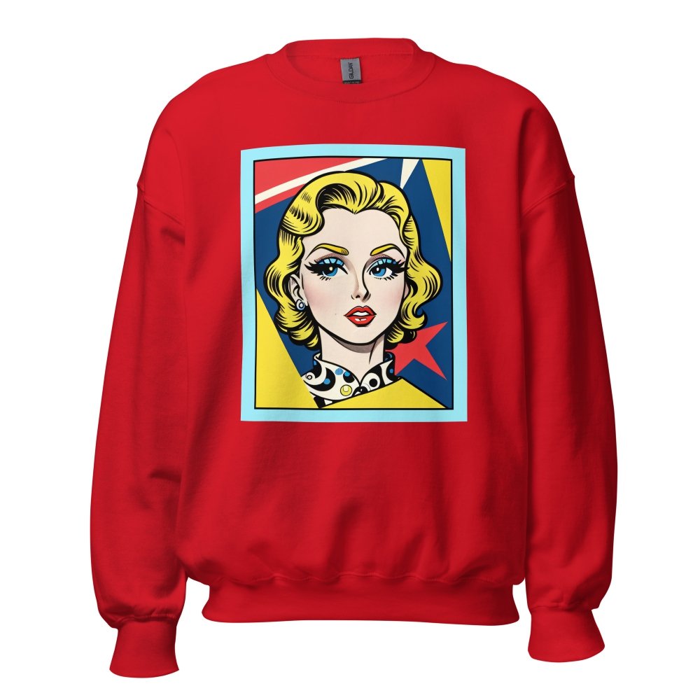 Unisex Crew Neck Sweatshirt - Vintage American Comic Series v.35 — GRAPHIC T-SHIRTS