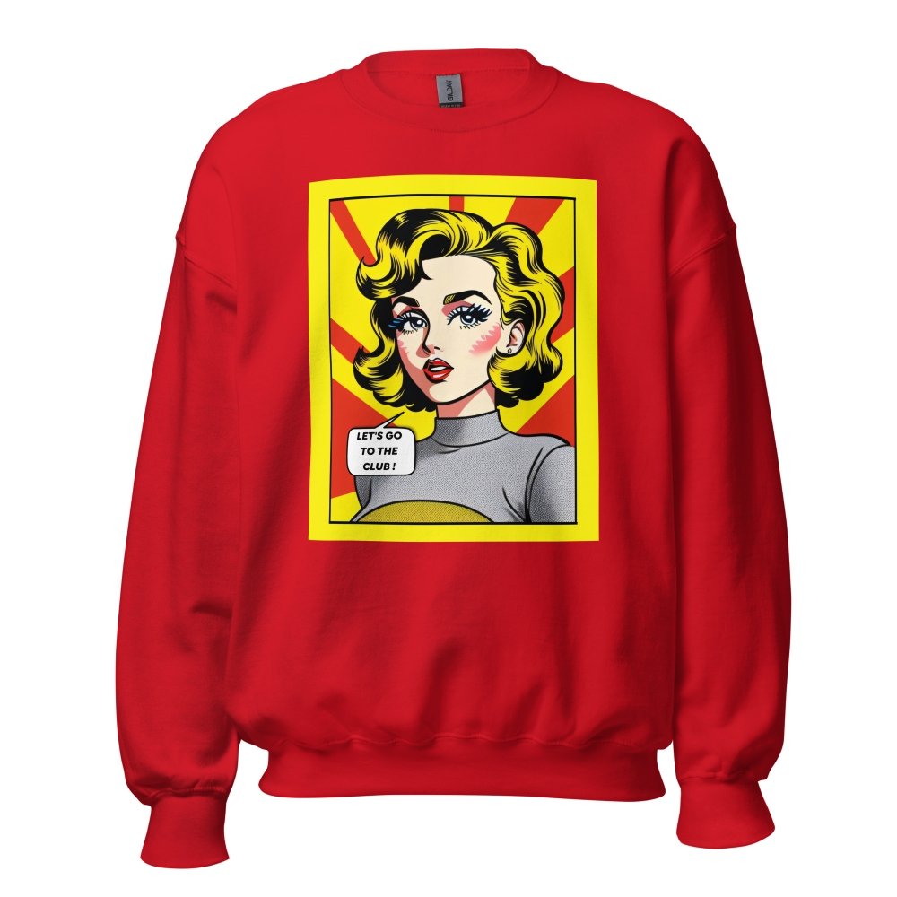 Unisex Crew Neck Sweatshirt - Vintage American Comic Series v.33 — GRAPHIC T-SHIRTS