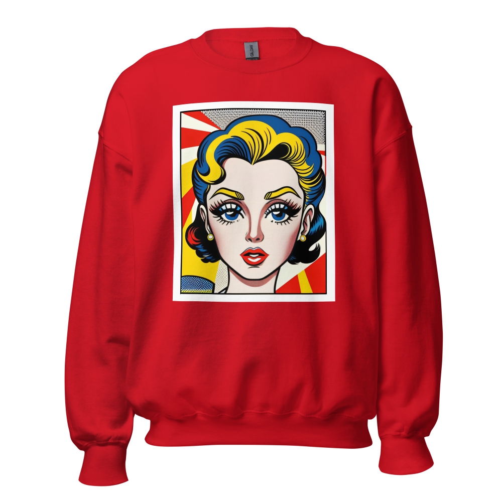 Unisex Crew Neck Sweatshirt - Vintage American Comic Series v.31