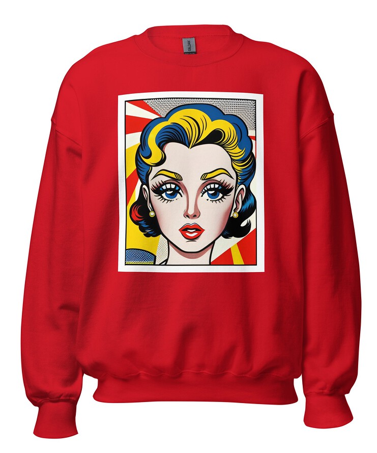 Unisex Crew Neck Sweatshirt - Vintage American Comic Series v.31 | Sweatshirt | Buy Online | GRAPHIC T-SHIRTS