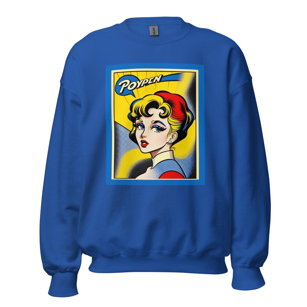 Unisex Crew Neck Sweatshirt - Vintage American Comic Series v.47 — GRAPHIC T-SHIRTS