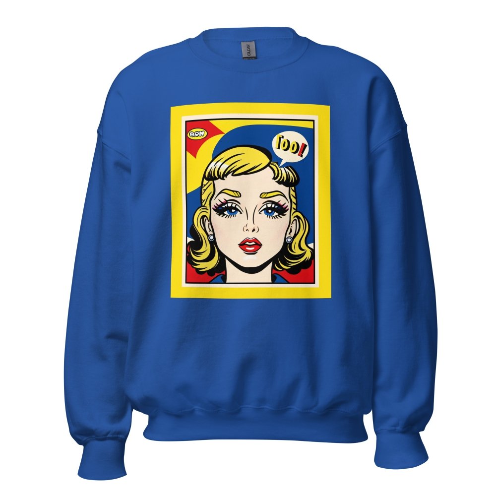 Unisex Crew Neck Sweatshirt - Vintage American Comic Series v.41 — GRAPHIC T-SHIRTS