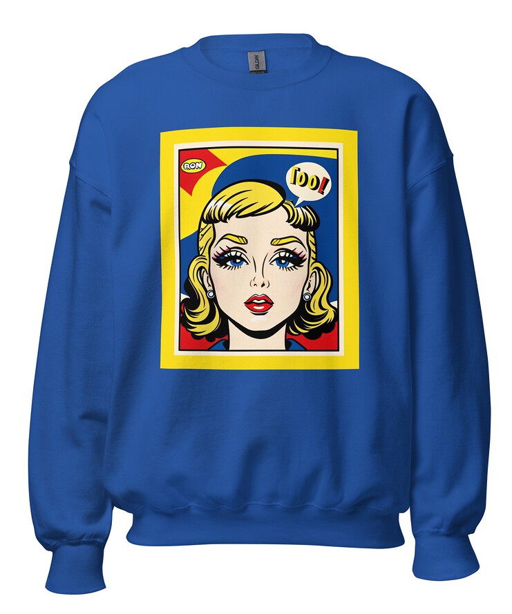 Unisex Crew Neck Sweatshirt - Vintage American Comic Series v.41 | Sweatshirt | Buy Online | GRAPHIC T-SHIRTS