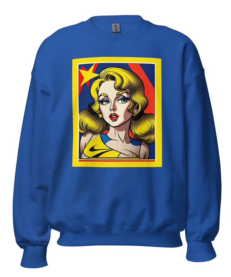 Unisex Crew Neck Sweatshirt - Vintage American Comic Series v.36 | Sweatshirt | Buy Online | GRAPHIC T-SHIRTS