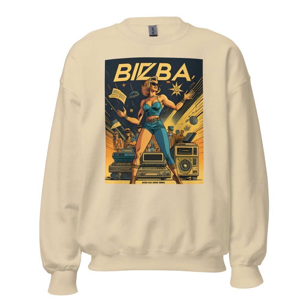 Unisex Crew Neck Sweatshirt - Ibiza Night Club Heroes Comic Series v.25 — GRAPHIC T-SHIRTS