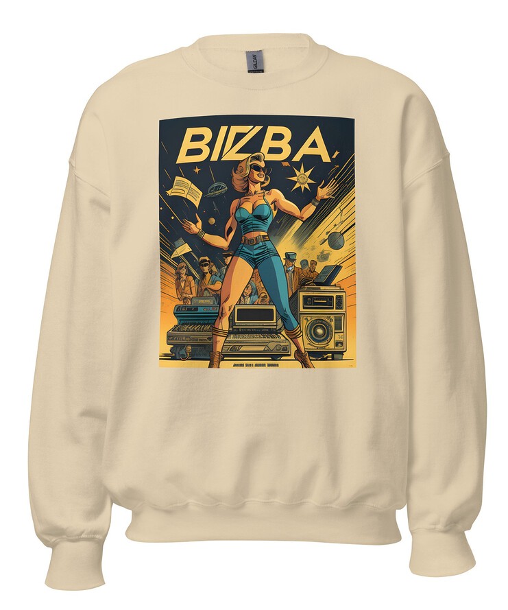 Unisex Crew Neck Sweatshirt - Ibiza Night Club Heroes Comic Series v.25 | Sweatshirt | Buy Online | GRAPHIC T-SHIRTS