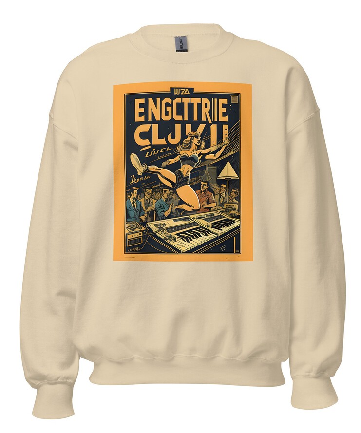 Unisex Crew Neck Sweatshirt - Ibiza Night Club Heroes Comic Series v.23 | Sweatshirt | Buy Online | GRAPHIC T-SHIRTS