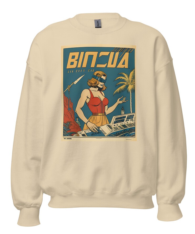Unisex Crew Neck Sweatshirt - Ibiza Night Club Heroes Comic Series v.10 | Sweatshirt | Buy Online | GRAPHIC T-SHIRTS