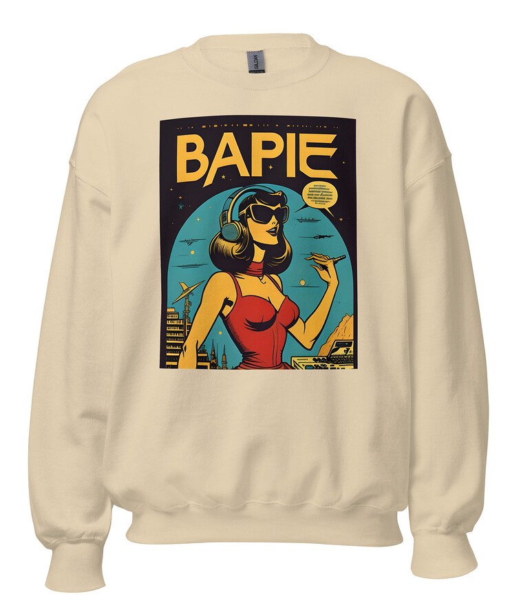 Unisex Crew Neck Sweatshirt - Ibiza Night Club Heroes Comic Series v.3 | Sweatshirt | Buy Online | GRAPHIC T-SHIRTS