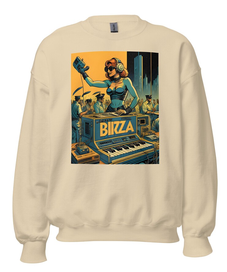 Unisex Crew Neck Sweatshirt - Ibiza Night Club Heroes Comic Series v.2 | Sweatshirt | Buy Online | GRAPHIC T-SHIRTS